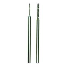 PROXXON P35 28255 forets hélicoïdaux diamantés pour pierres x2 / axe 2.35mm 0.8+1.2mm