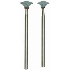 PROXXON P35 28272 pointe de meule en carbure de silicium lentille x 2