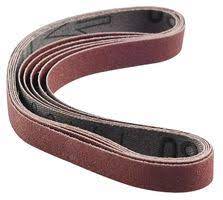 PROXXON P07 28581 Bandes de ponçage x 5 pour BS/E, grain 80 330x10mm
