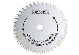 PROXXON P49 28731 Lame de scie circulaire 'super cut", 80 dents