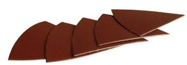 PROXXON P08 28895 bandes de ponçage x25 grain 240 ponceuse angle OZI 220/E  65x65x65mm