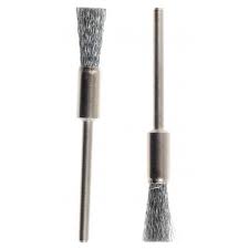 [28951] VERIFINV PROXXON P32 28951 brosses en acier inox x2 diam 8 mm axe 2.35 mm