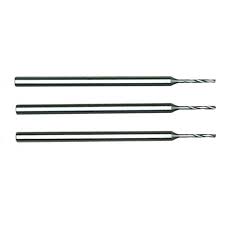 [28854] VERIFINV PROXXON P30 28854 forêts en acier hélicoïdaux HSS x 3 diam 1mm  axe 2.35mm