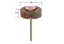 PROXXON P35 28985 meule à lamelles grain normal 120 axe 3mm diam 30x10mm