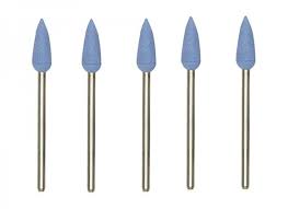 [28288] PROXXON P32 28288 polissoirs en silicone forme ogive x 5 diam 5mm