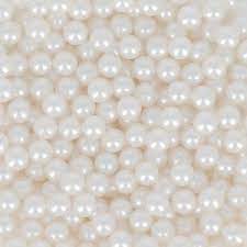 [5934] Perle fantaisie nacrée, ronde, 3 mm, trou 0,5 mm