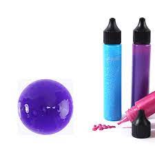 Peinture slow & art violet paillette 30ml