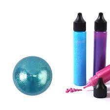 [616344] Peinture slow & art bleu canard nacré 30ml