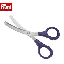 [611509] Ciseaux tissus professionnel INOX, lame courbée, mauve, 5 1/4" 13.5CM