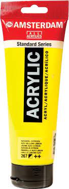 [8712079254681] Acrylique AMSTERDAM, jaune azo citron, 250 ml