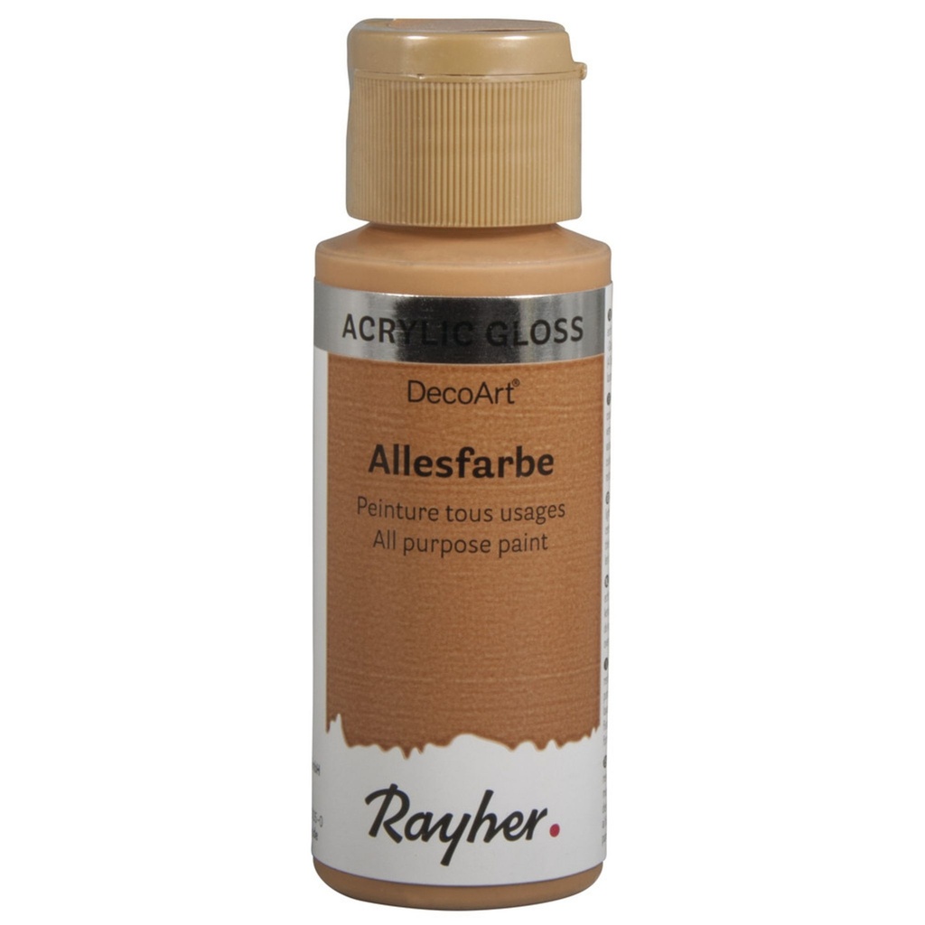 Rayher / Peinture acrylique matt, cannelle, 59ml