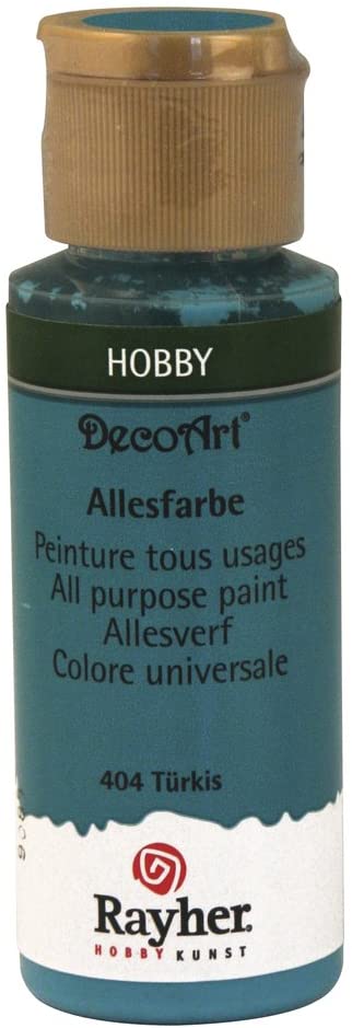 [38000404] Rayher / Peinture acrylique matt, turquoise, 59ml