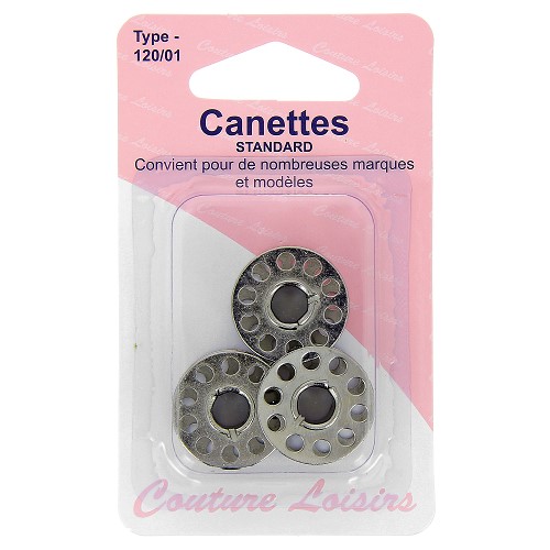 Canettes en métal universelles, Standart type 15K, x 3 pièces