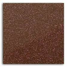 [3760131940763] Tissus thermocollant  pailleté  marron 15cmX20cm
