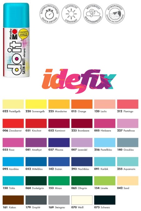 [21070006150] Marabu Colorspray Do It, Satin Matt, TURQUOISE 150, 150ml