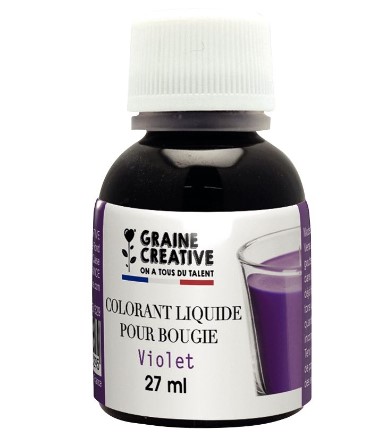 Colorant pour bougie "violet", 27ml