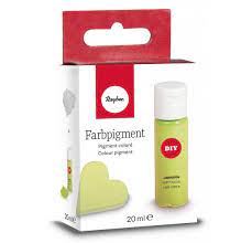 Pigment pour coloration, vert tilleul