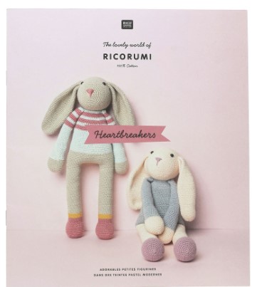 Livre "the lovely world of ricorumi", réalisation de petites figurines