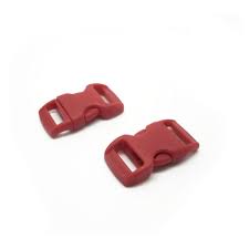 Paracorde Fermoir clip pour paracorde,10mm, couleur rouge