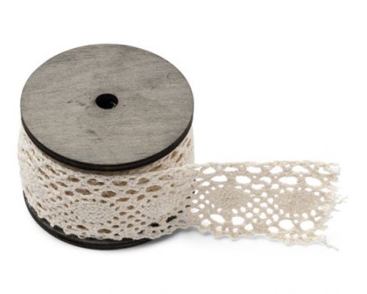 Découpe de Dentelle "coton", le mètre