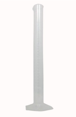 Eprouvette graduée en PVC, 25ml