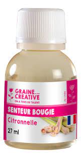 Senteur pour bougie "citronnelle", 27ml