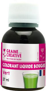 Colorant pour bougie "vert", 27ml