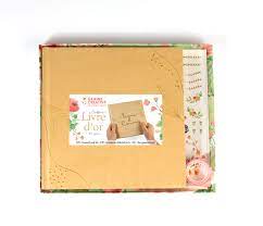Coffret livre d'or "mariage", avec cartes, enveloppes, stickers... 200x200mm