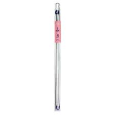 [p10106] Aiguilles à tricoter, en plastique gris solide, 40 cm N°5 - 5mm