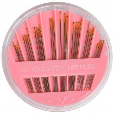 [91060.01.08] Assortiment d'aiguilles à coudre, 8 tailles, x 30