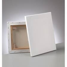[6159200] Châssis en bois, toilé, 100% coton, 330g/m², 45x90x1.7cm