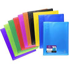 [CA858x] Protège document PVC Exacompta, format A4, 160 vues, coloris assortis