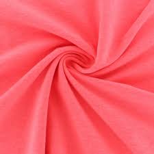 Bas en nylon une couleur pour la réalisation de fleurs artificielles, corail fluo