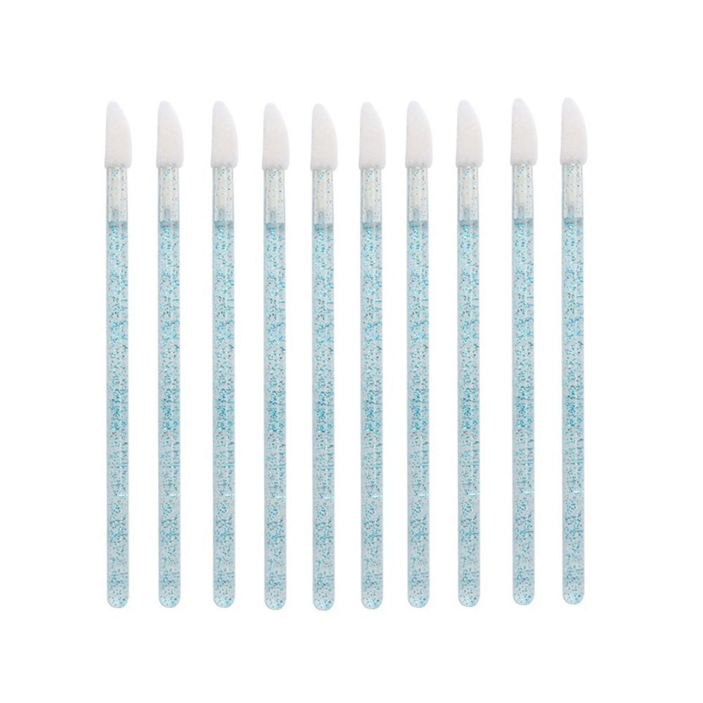 [MRMJ-PW0002-24D] Pinceau à maquillage en mousse, 9cm x 50 pièces