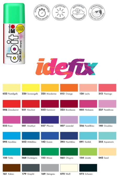 Marabu Colorspray Do It, Satin Matt, MENTHE 153, 150ml