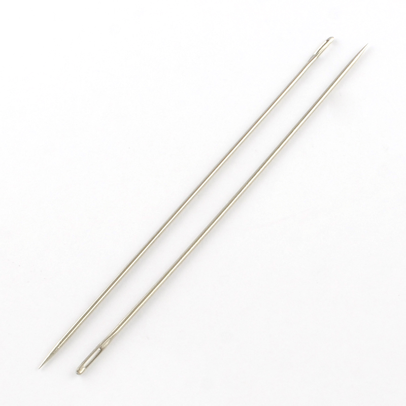 Aiguille à coudre/tisser 100x0,5mm, trou 0,5x1,5mm, l'unité