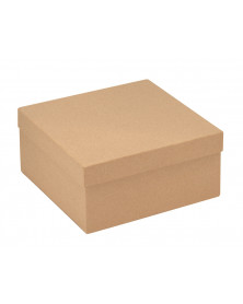 Boîte en carton carrée, 23x23x11cm