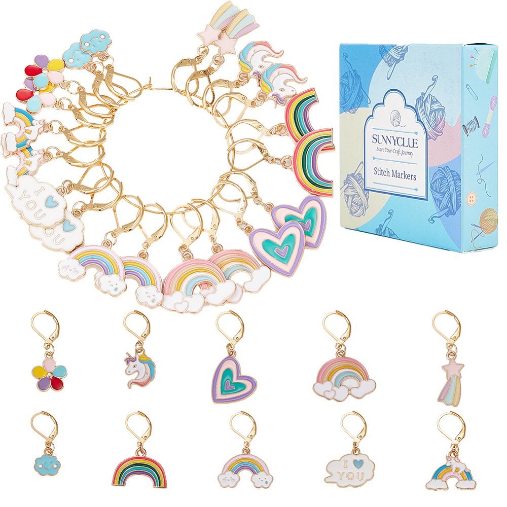 [HJEW-SC0001-36] Pendentif/charm emaillé, amovible, 10 modèles différents, 38mm, à l'unité