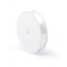 Fil nylon, 0.5mm x 25m, transparent, unité