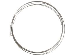 [530301] Bracelet fil mémoire 5 tours, couleur argent, épaisseur 0.5mm, unité