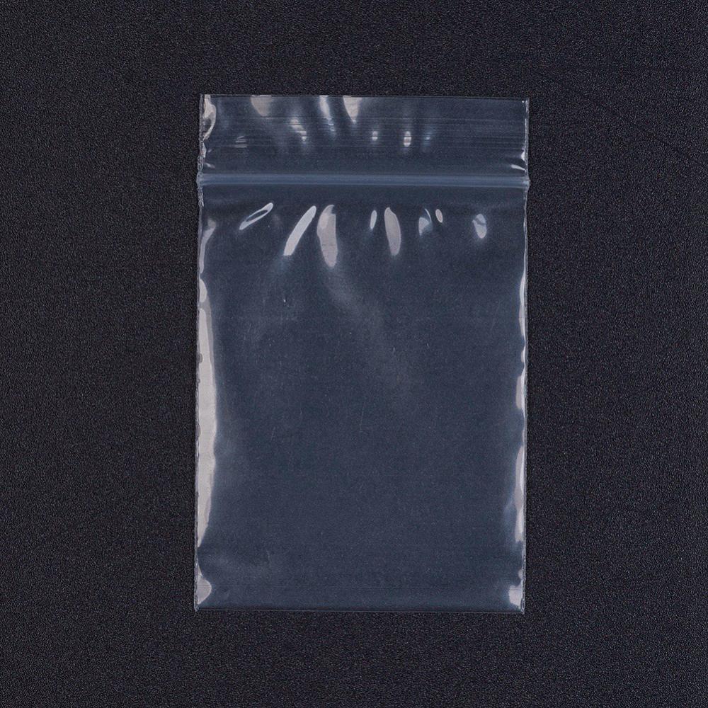 Pochette plastique avec ZIP N°3, FIN, 40x60 mm