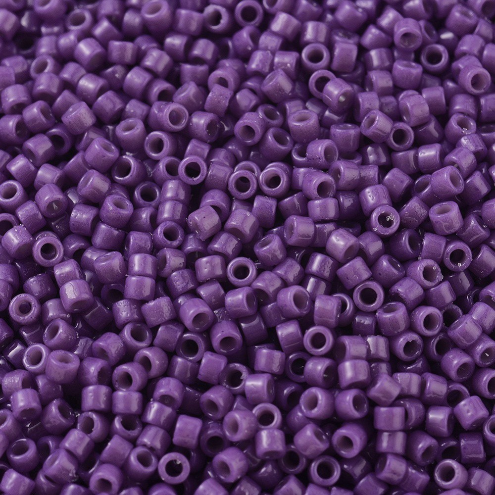[X-SEED-J020-DB2140] Perles Miyuki delica 11/0 fiole d'env. 3g VIOLET FONCÉ BRILLANT DB1379