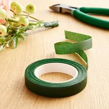 [NTPVMATE    PERS-002] Tape floral 12,5mm x 27,4 m, vert mate