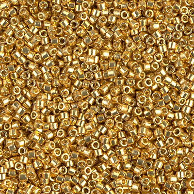 [DB-1832] Perles Miyuki delica 11/0, fiole de 3gr DB1832 - GALVANISES GOLD DURACOAT
