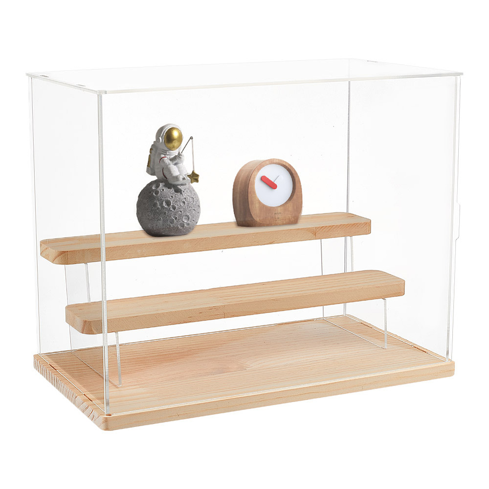 Présentoir bijou en bois, rectangle, 31.8x18x25 cm