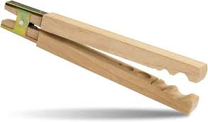 Pince en bois pour perles